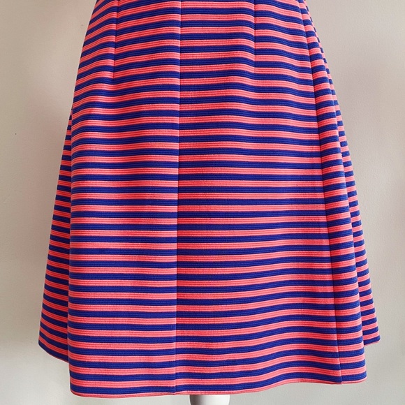 Lily Pulitzer Coral and Blue Striped Dress - Picture 5 of 7